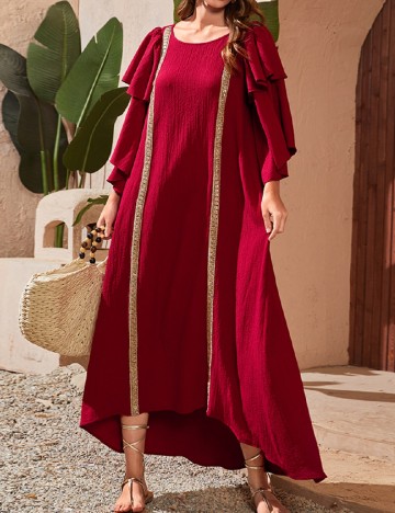 Rochie medie SHEIN, rosu