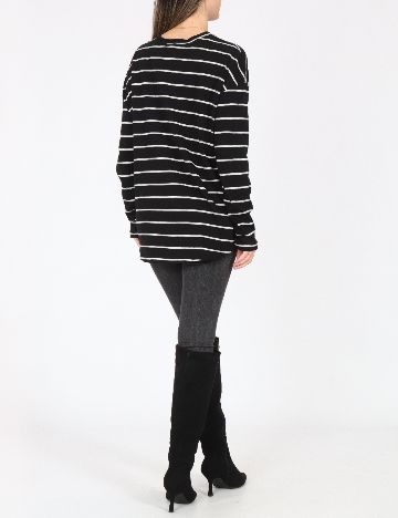 Bluza Pull&Bear, negru