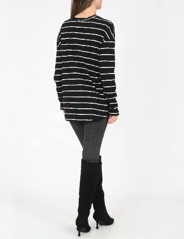 Bluza Pull&Bear, negru Negru