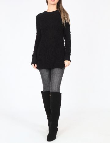 Pulover Pull&Bear, negru