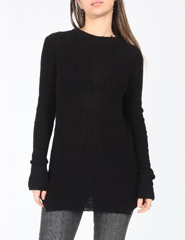 Pulover Pull&Bear, negru