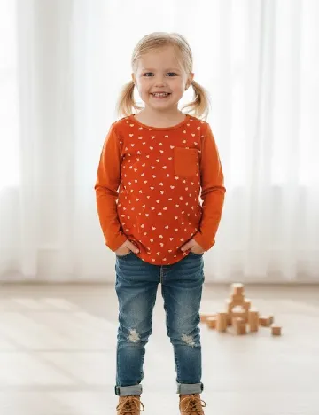 Bluza Zara, portocaliu Portocaliu