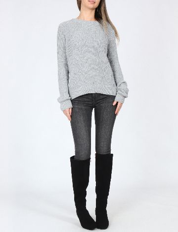 Pulover Pull&Bear, gri