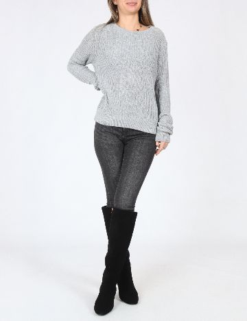 Pulover Pull&Bear, gri