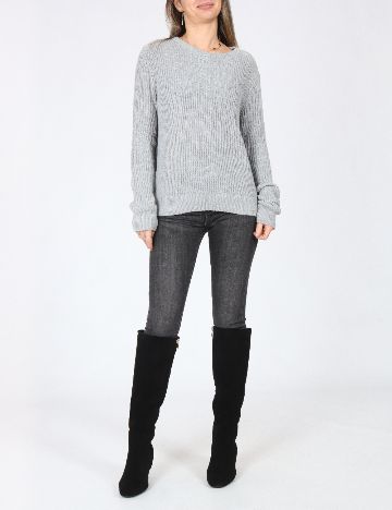 Pulover Pull&Bear, gri