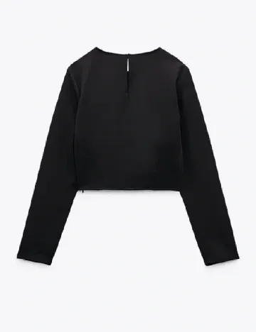 Bluza Zara, negru Negru