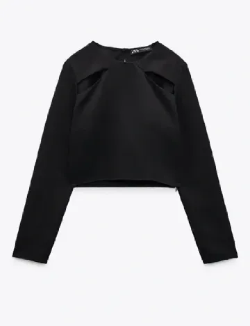 Bluza Zara, negru Negru