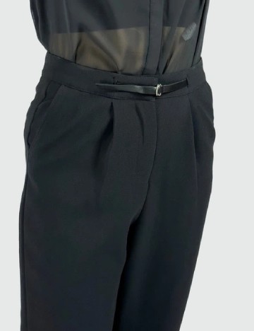 Pantaloni Pull&Bear, negru