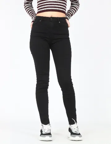 Blugi Pull&Bear, negru Negru