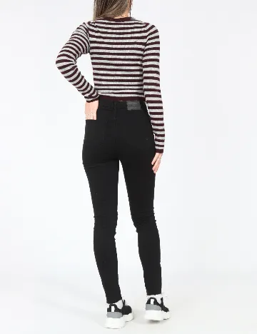 Blugi Pull&Bear, negru Negru
