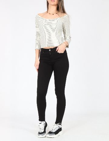 Blugi Pull&Bear, negru