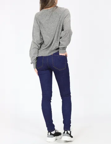 Blugi Pull&Bear, albastru Albastru