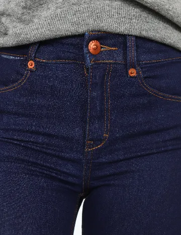 Blugi Pull&Bear, albastru Albastru