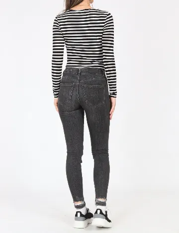 Blugi Pull&Bear, gri Gri