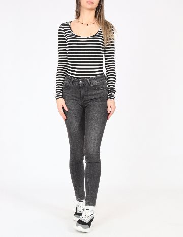 Blugi Pull&Bear, gri