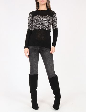 Bluza Bershka, negru