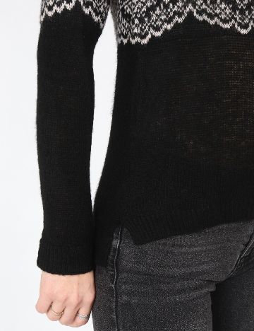 Bluza Bershka, negru