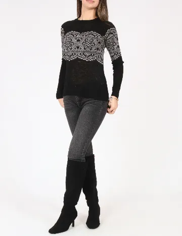 Bluza Bershka, negru Negru