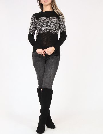 Bluza Bershka, negru