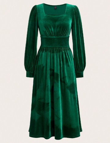 Rochie medie SHEIN, verde