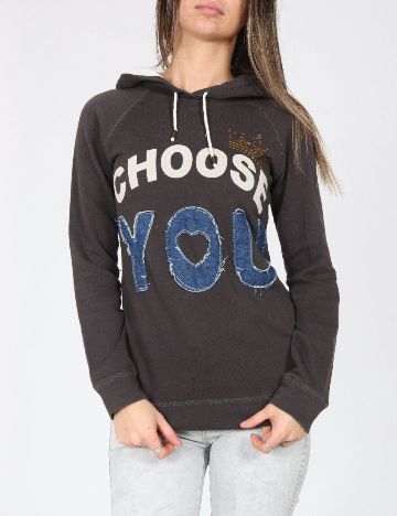 Hanorac Bershka, gri