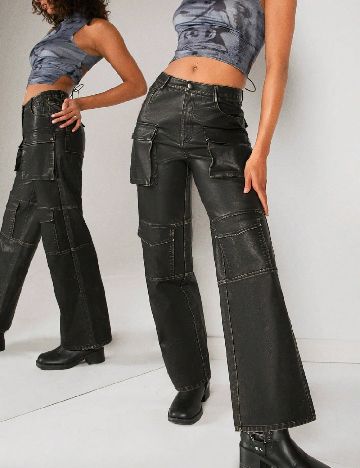 Pantaloni SHEIN, negru