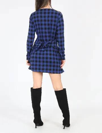 Rochie Zara, albastru/negru Albastru