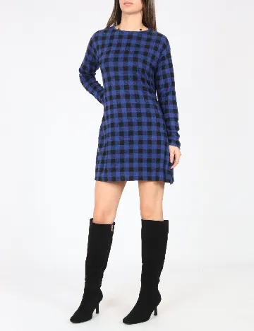 Rochie Zara, albastru/negru Albastru