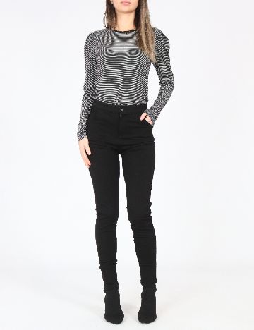 Pantaloni Bershka, negru