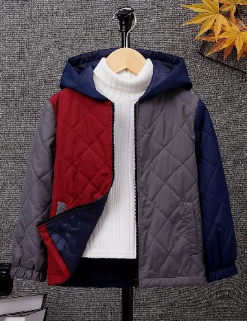 Geaca Shein Kids, mix culori