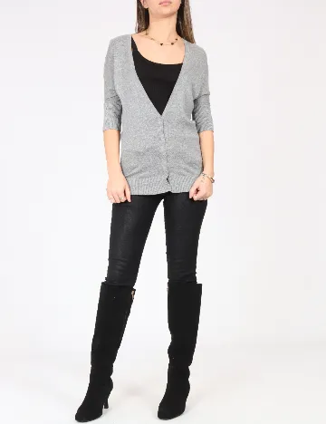 Bluza Bershka, gri Gri