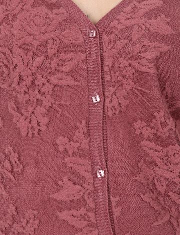 Bluza Bershka, roz pudra inchis