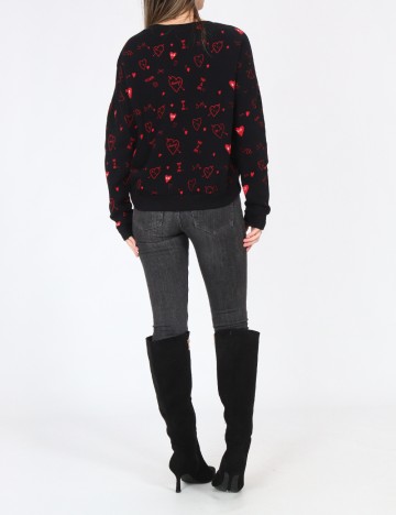 Bluza Pull&Bear, negru