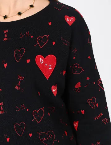 Bluza Pull&Bear, negru Negru