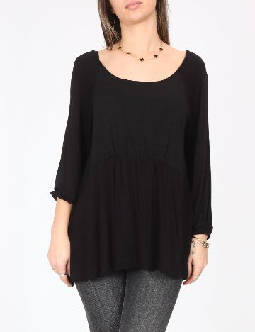 Bluza Pull&Bear, negru