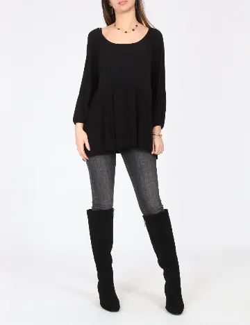 Bluza Pull&Bear, negru Negru
