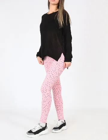 Pantaloni Zara, roz Roz