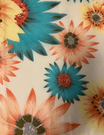 Esarfa Zara, floral print Floral print