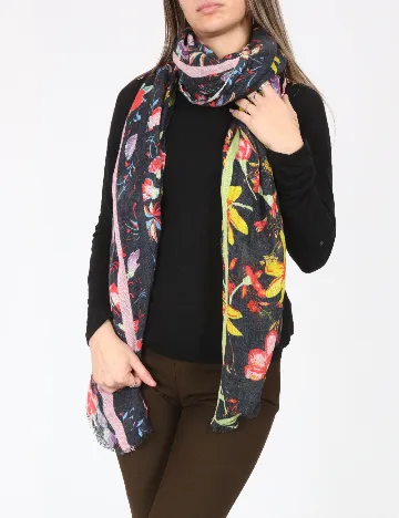 Esarfa Zara, floral print Floral print