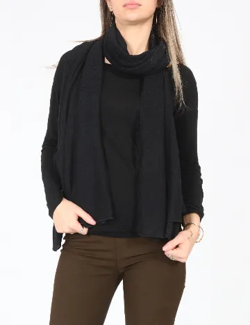 Esarfa Zara, negru Negru