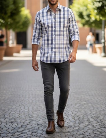 Camasa Zara, mix culori