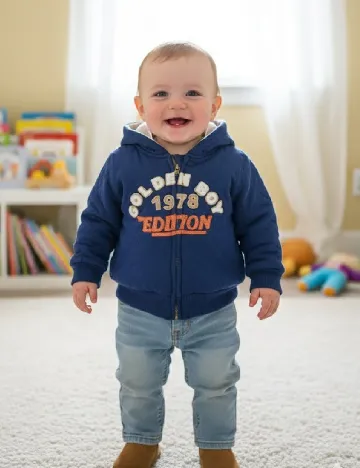 Hanorac Zara, albastru Albastru