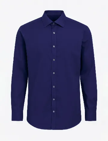 Camasa Zara, albastru Albastru