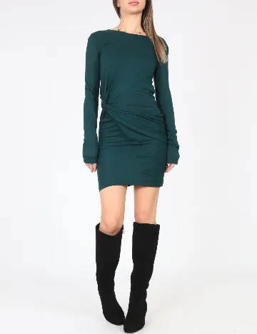 Rochie scurta Zara, verde Verde