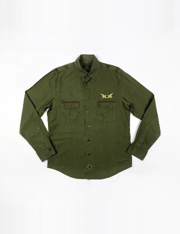 Camasa Zara, verde Verde