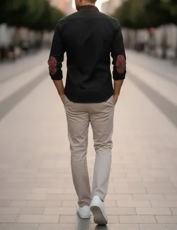 Camasa Zara, negru Negru