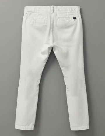 Pantaloni Zara, alb