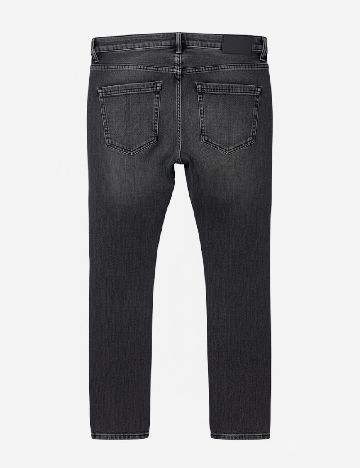 Blugi Bershka, gri inchis