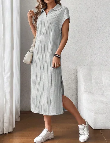 Rochie medie SHEIN, gri Gri