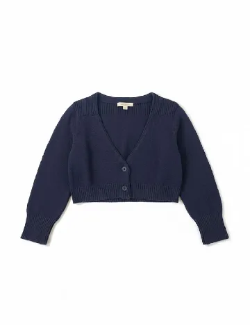 Bolero Zara, bleumarin inchis Albastru